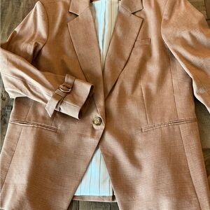 Veronica Beard Amadi Chai Dickey Linen blend Blazer, Size 12
